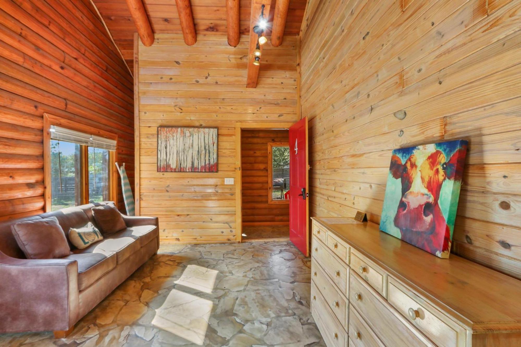 Wimberley Log Cabins Resort And Suites- Unit 4 ภายนอก รูปภาพ